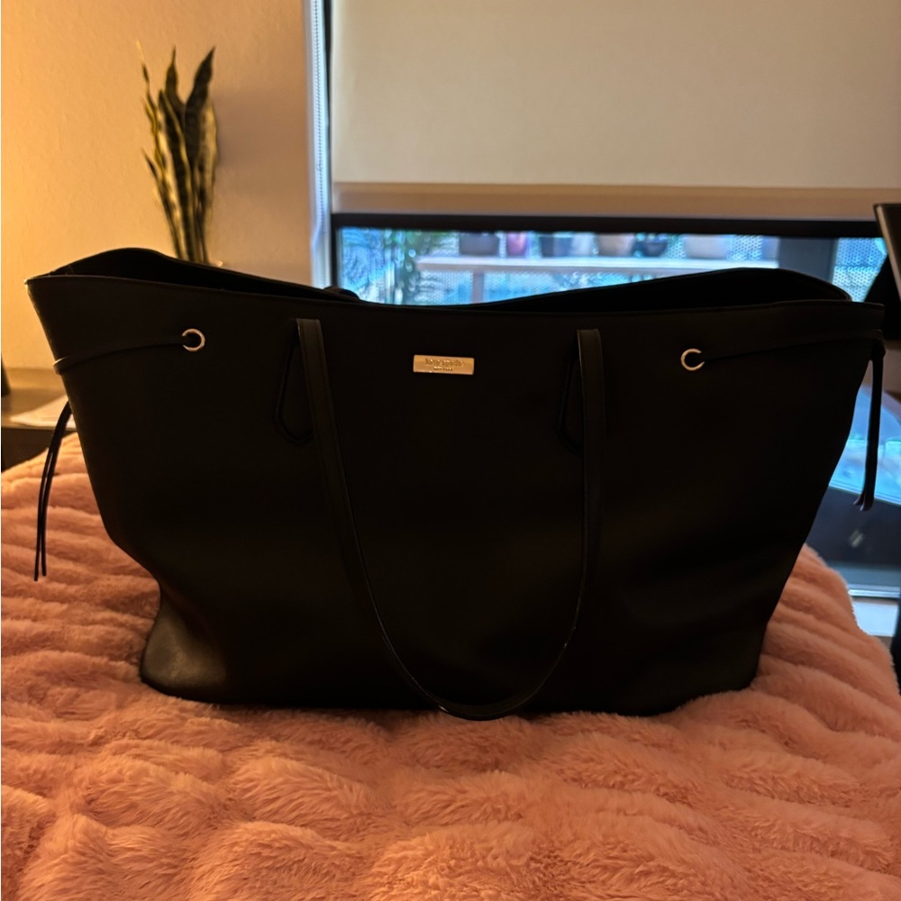 Kate Spade Large Black Tote Bag